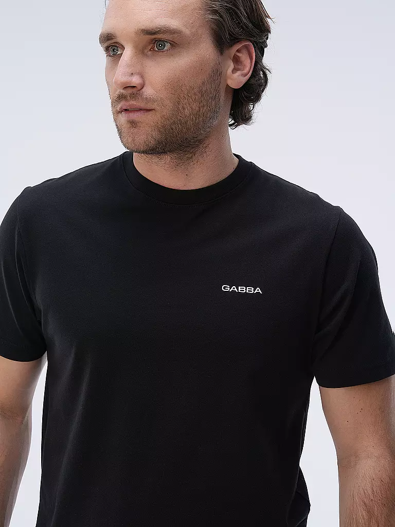 GABBA | T-Shirt DUNE LOGO | weiss