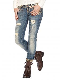 gang nena skinny fit cropped jeans