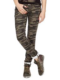 GANG | Jeans Slim-Fit "Jeanie" | olive