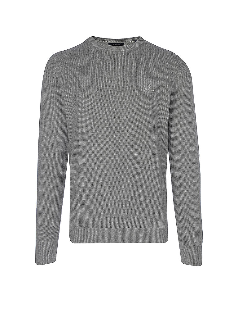 GANT Pullover Regular Fit  grau | XL