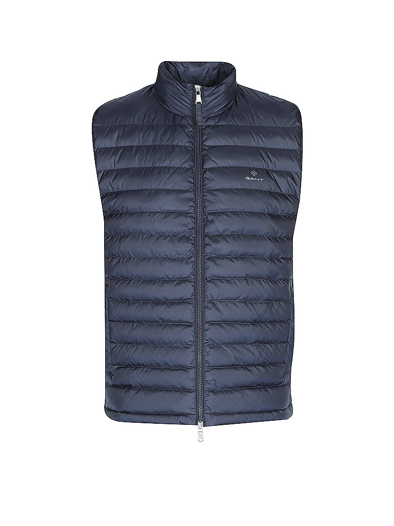 GANT Steppgilet blau | S