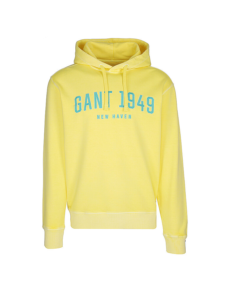 GANT Kapuzensweater Hoodie  gelb | L