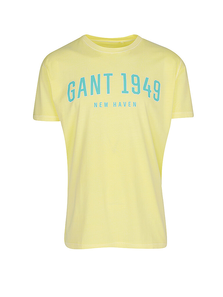 GANT T-Shirt gelb | M