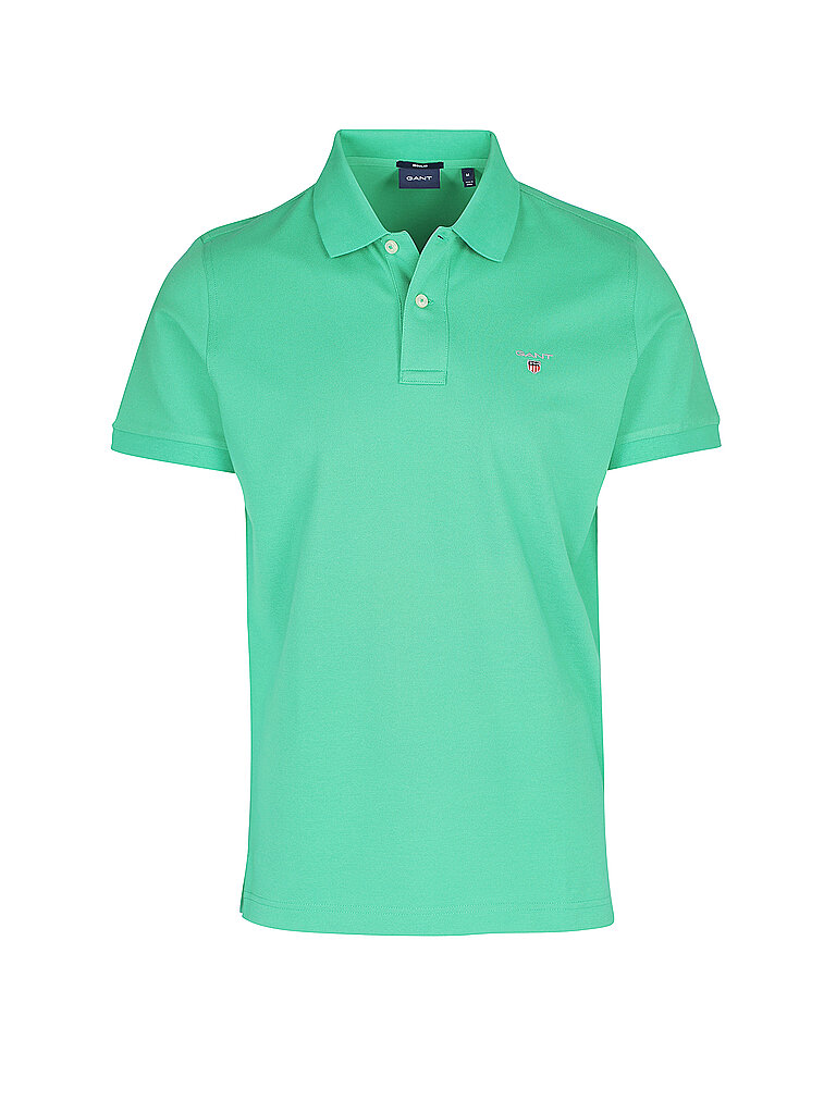 GANT Poloshirt grün | L