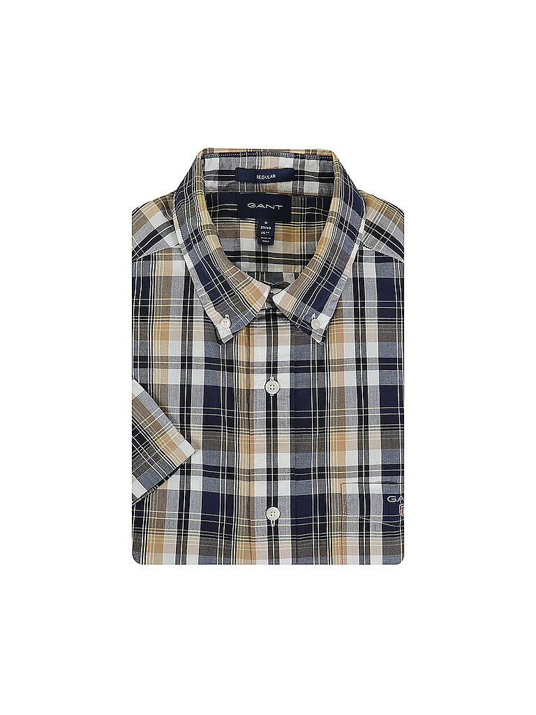 GANT Hemd Regular Fit  braun | S