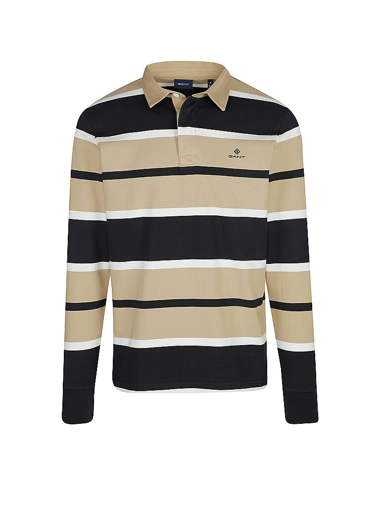 GANT Rugby Sweater HEAVY RUGGER braun | S