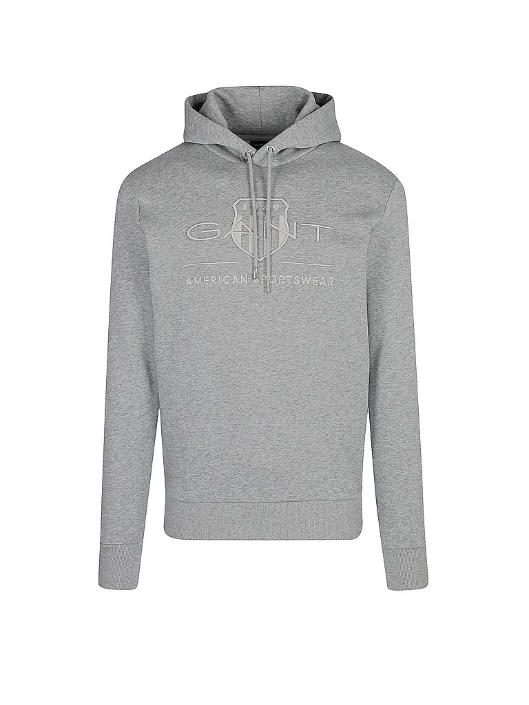 GANT Kapuzensweater - Hoody grau | S