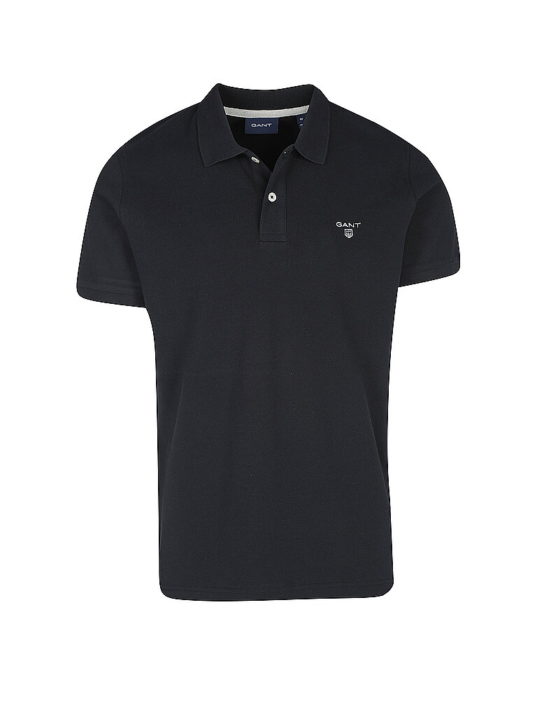 GANT Poloshirt Regular Fit Rugger schwarz | S