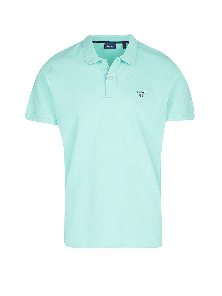 GANT Poloshirt Regular Fit  türkis | M
