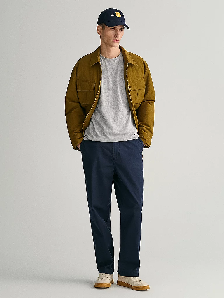 Gant T-Shirt Regular Fit Grau | Xxxl