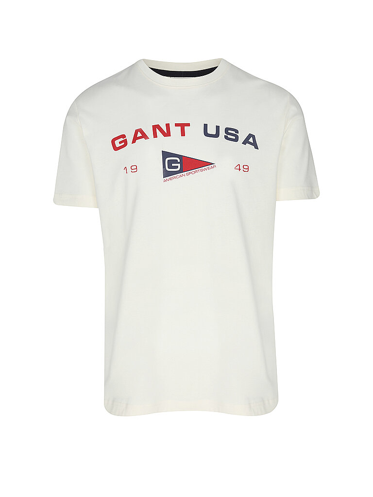 Gant T-Shirt Cream