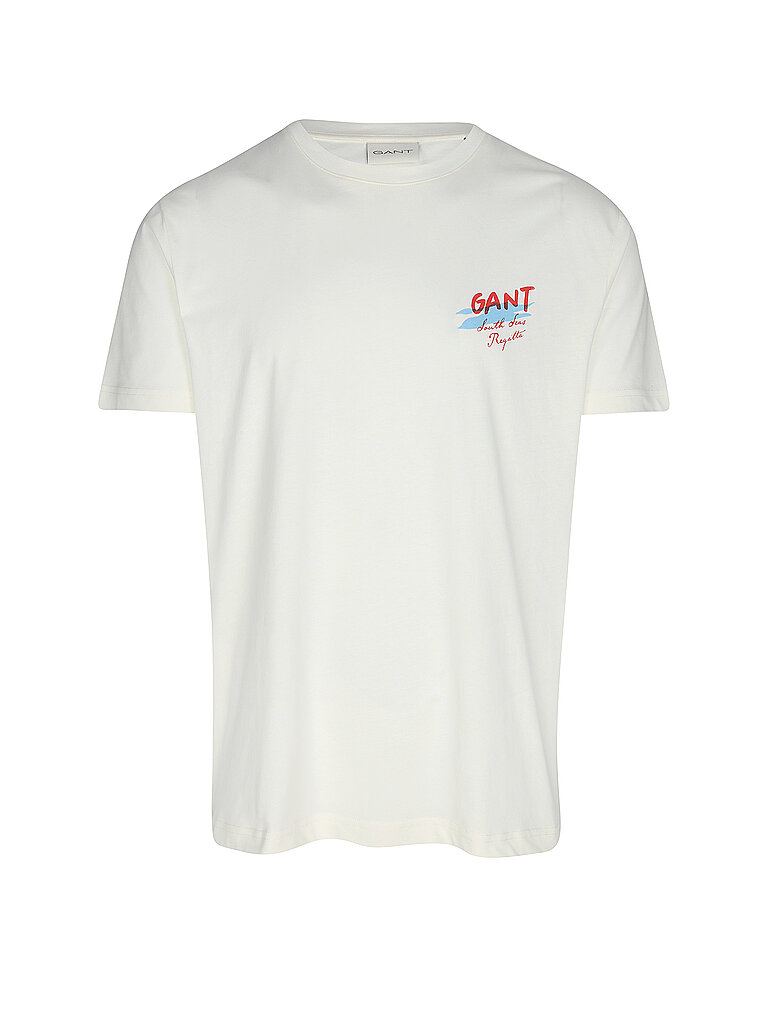 Gant T-Shirt Cream