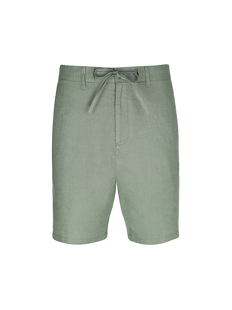Gant Linen Shorts Olive