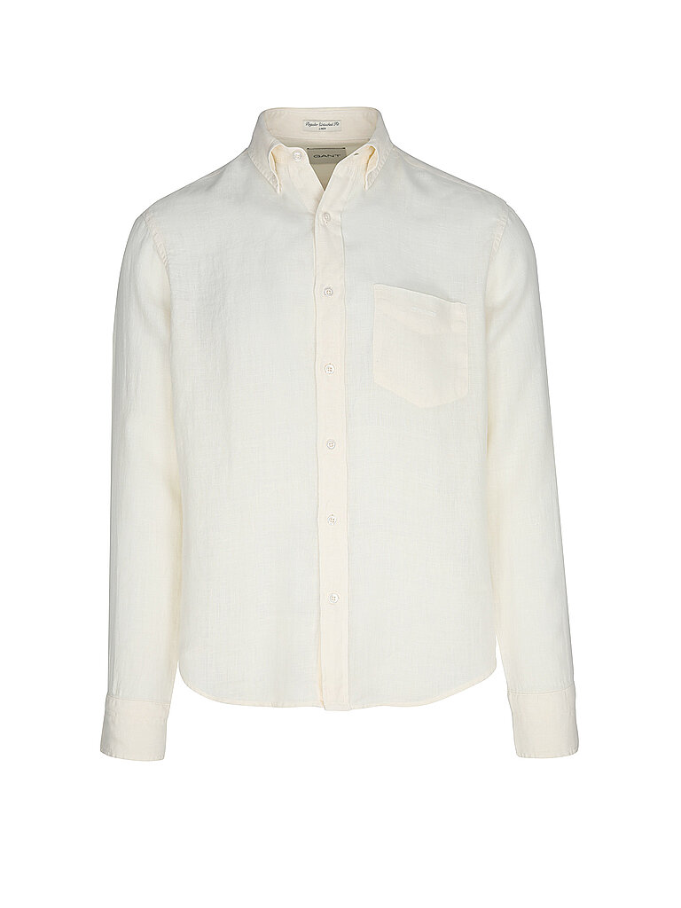 Gant Linen Shirt Regular Fit Cream