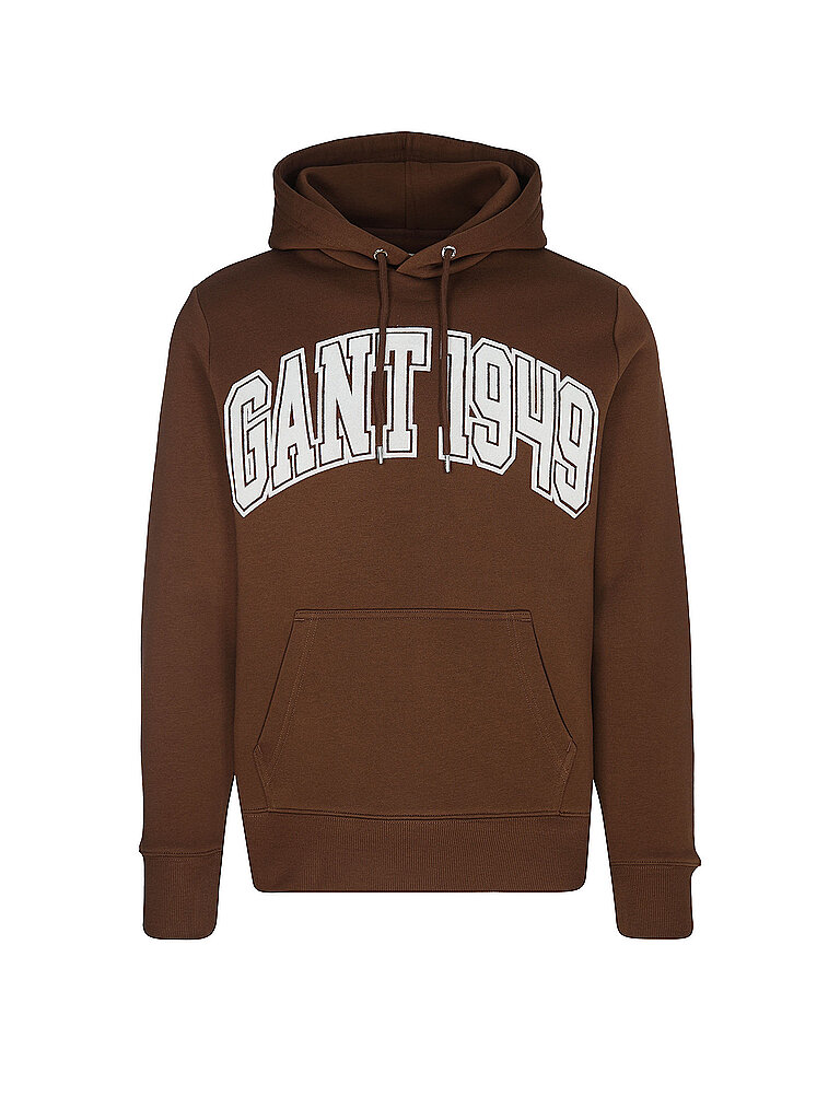 GANT Kapuzensweater - Hoodie braun | M
