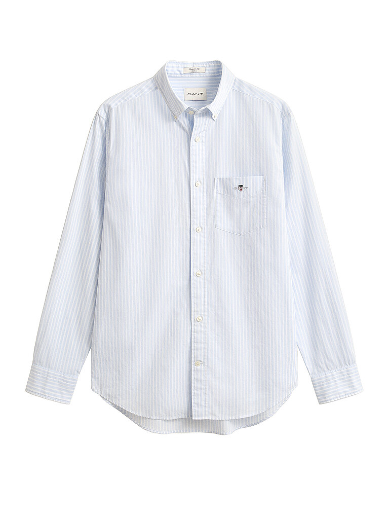 Regular Fit Freizeithemd mit Streifenmuster Modell POPLIN