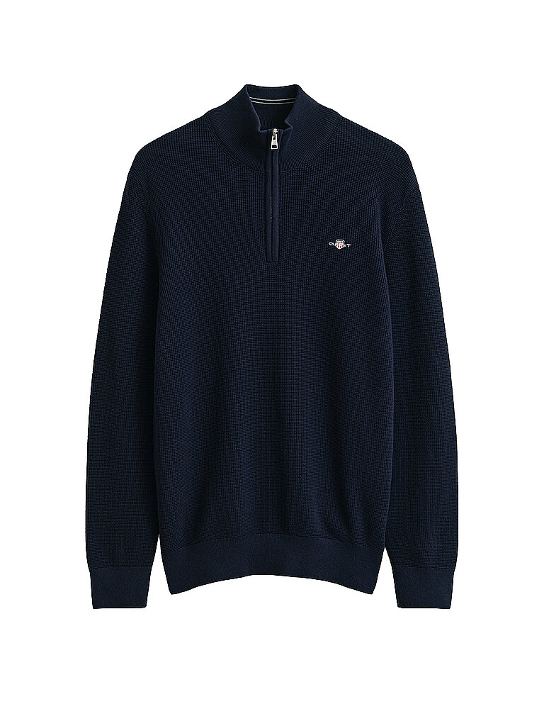 GANT Troyer Pullover  dunkelblau | XXL