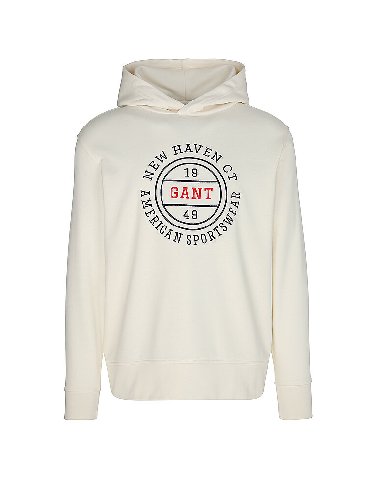 GANT Kapuzensweater - Hoodie GRAPHIC creme | S