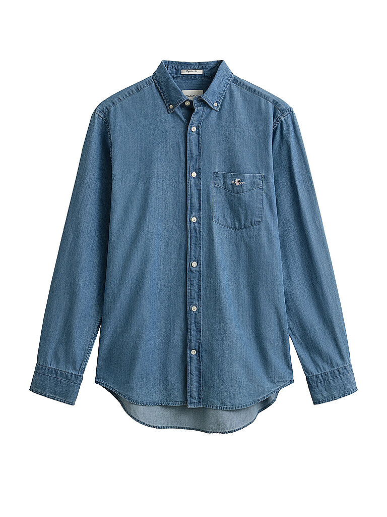 GANT Jeanshemd  blau | S