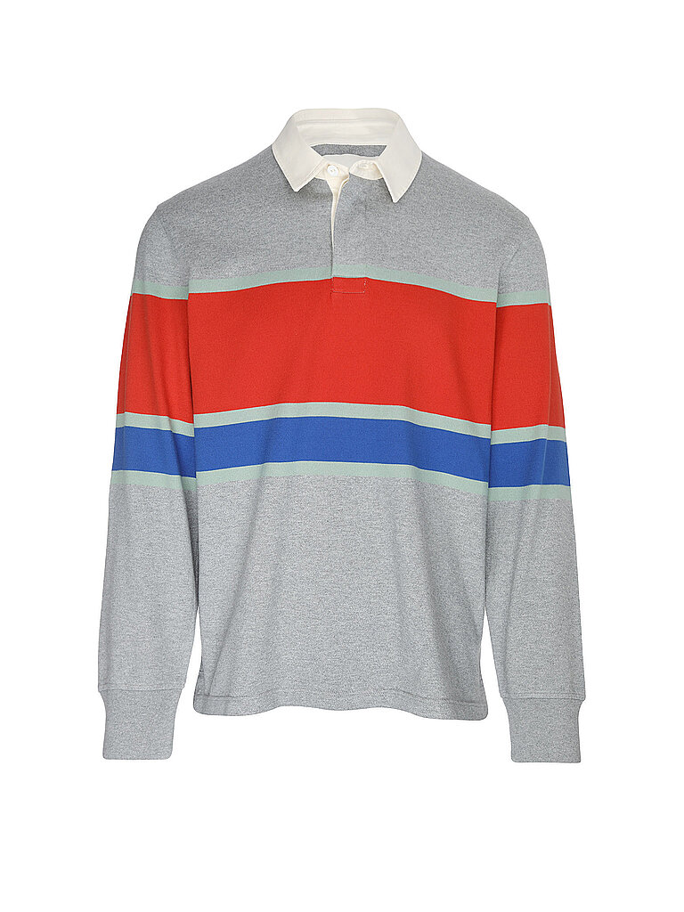 Dickshirt mit langen Ärmeln dick Gant Rugger stripe