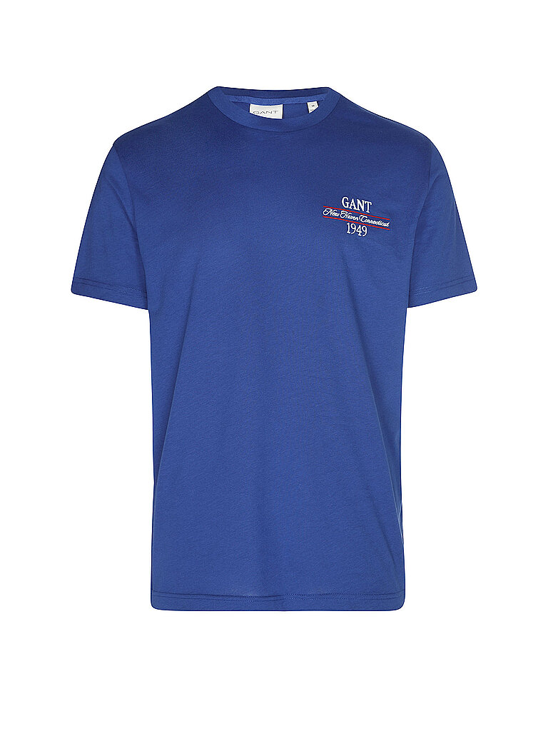 GANT T-Shirt  blau | S