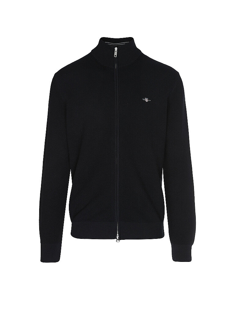Wattierte Strickjacke mit Reißverschluss Gant
