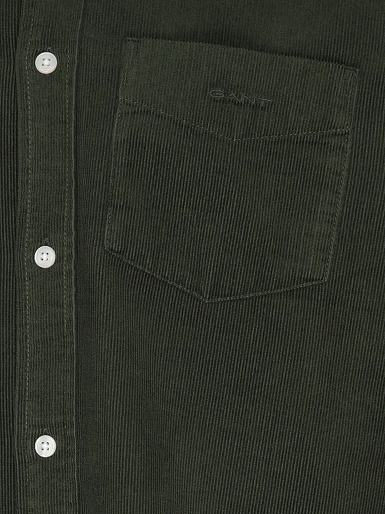 GANT | Cordhemd  | grün