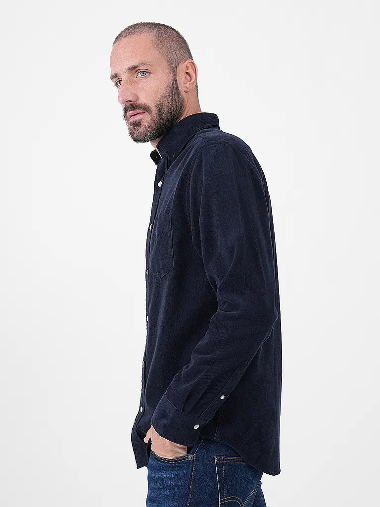 GANT | Cordhemd  | Dunkelblau