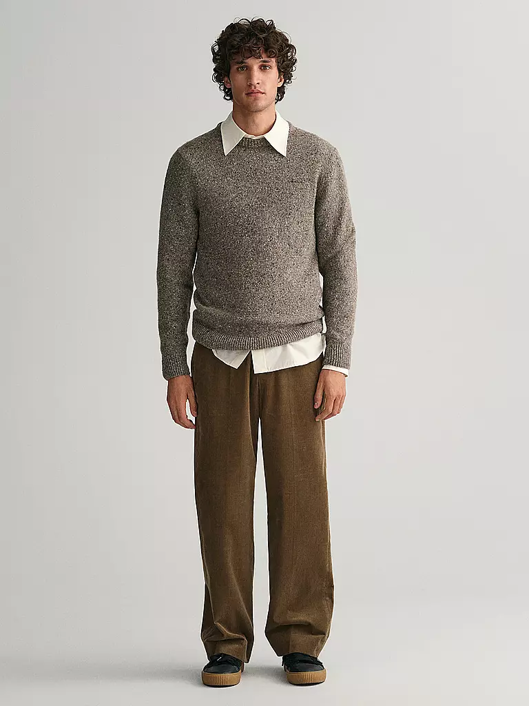 GANT | Cordhose Relaxed Fit | braun