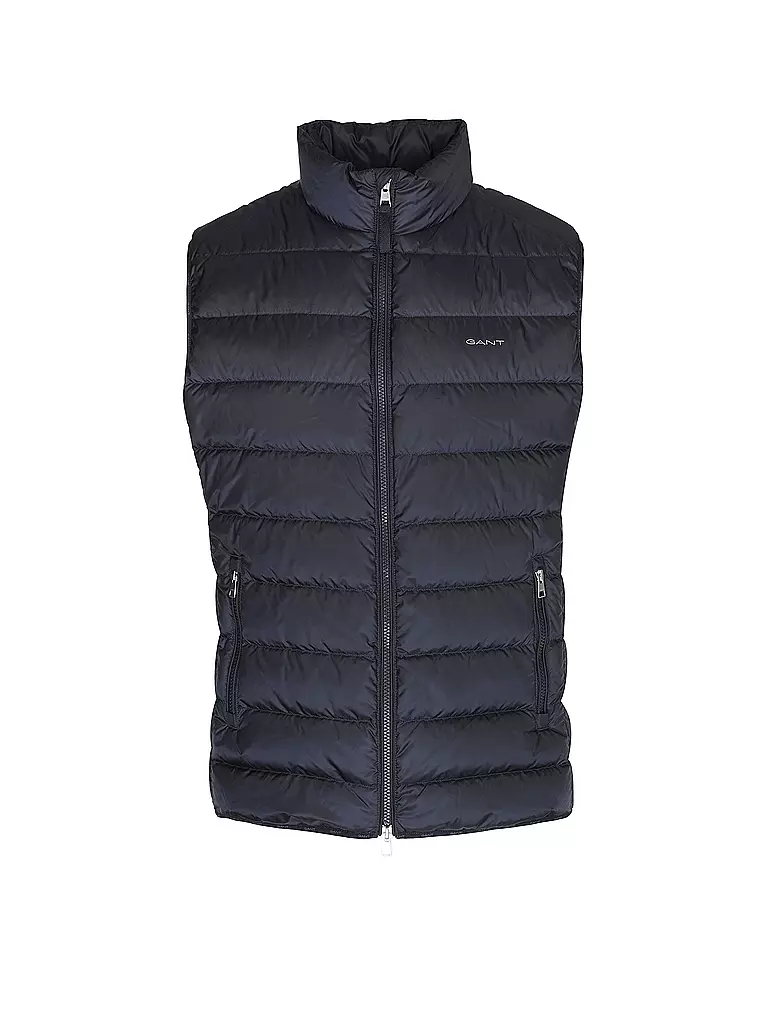 GANT | Daunensteppgilet | dunkelblau