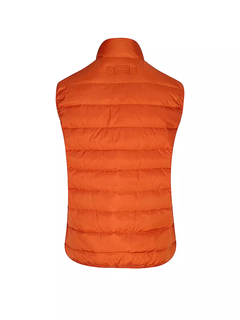 GANT | Daunensteppgilet | orange