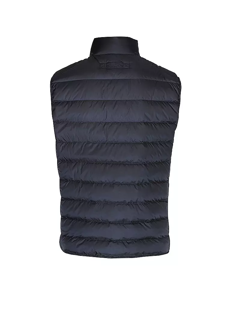GANT | Daunensteppgilet | dunkelblau