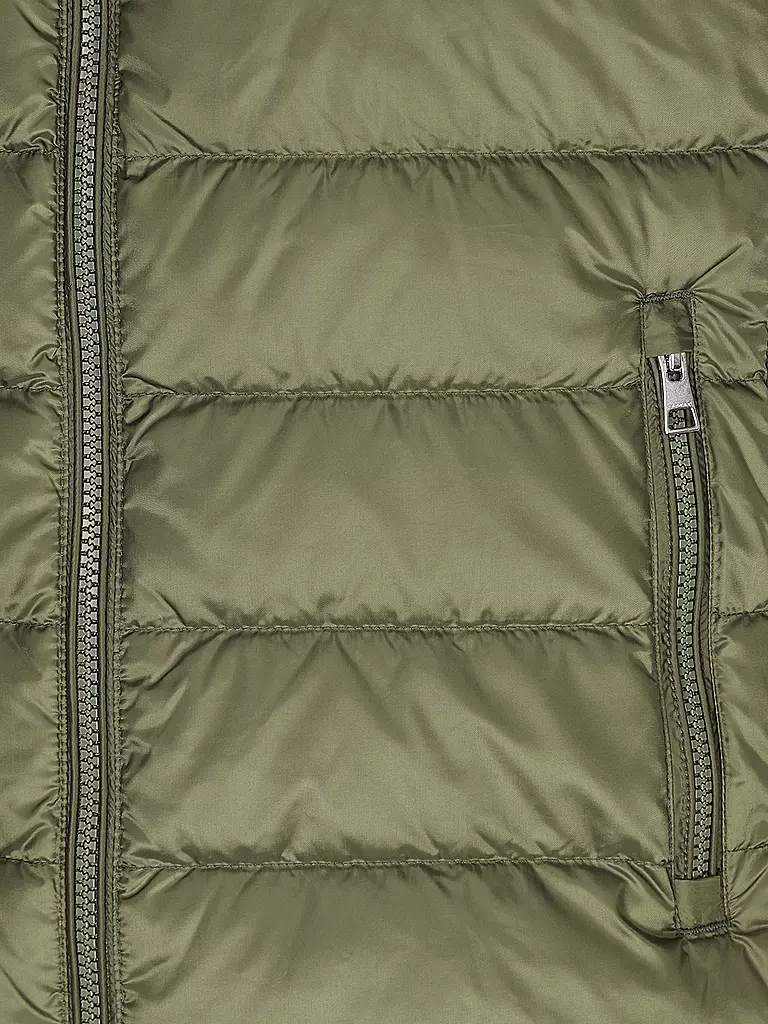 GANT | Daunensteppgilet | dunkelblau