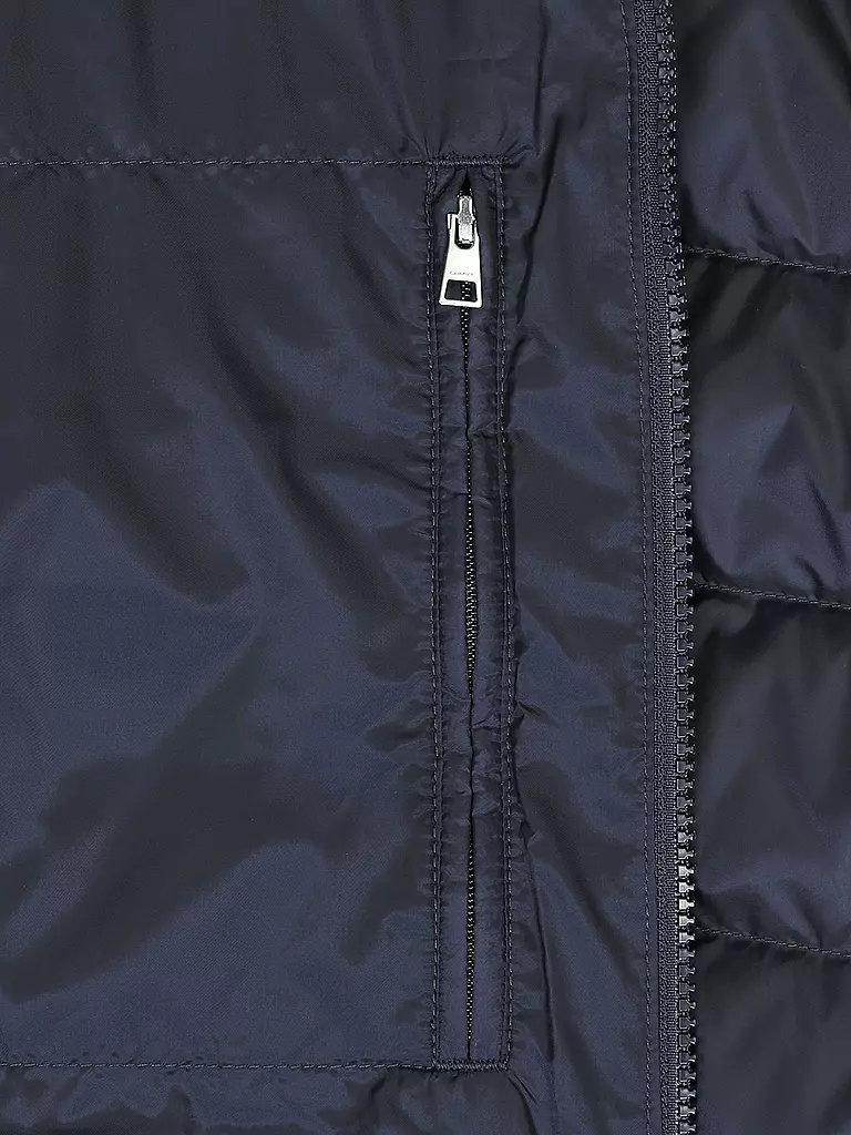 GANT | Daunensteppgilet | dunkelblau