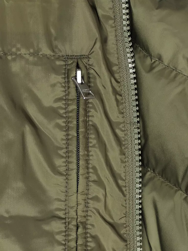 GANT | Daunensteppgilet | dunkelblau