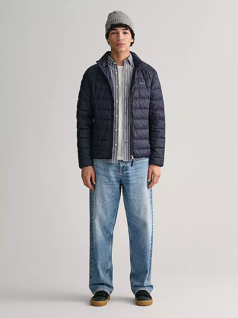 GANT | Daunensteppjacke | dunkelblau