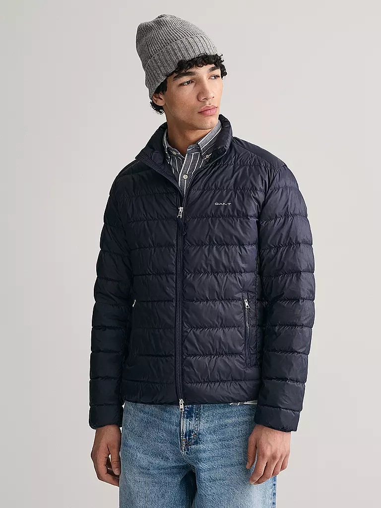 GANT | Daunensteppjacke | dunkelblau