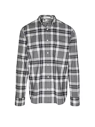GANT | Flanellhemd Regular Fit  | grau