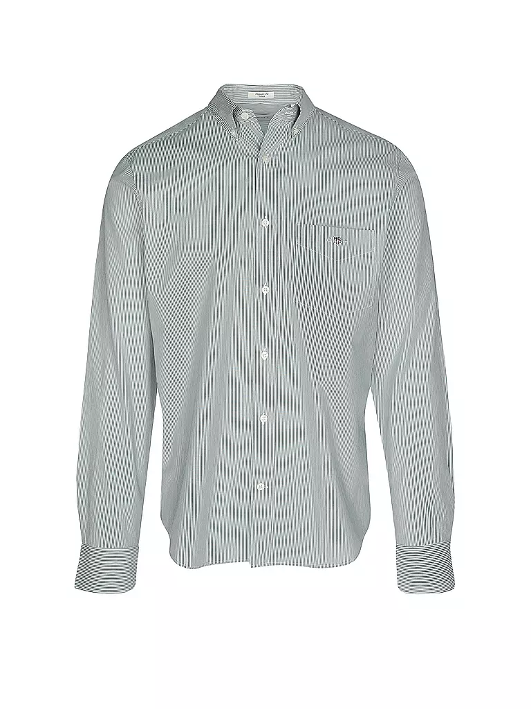 GANT | Hemd Regular Fit  | dunkelgrün