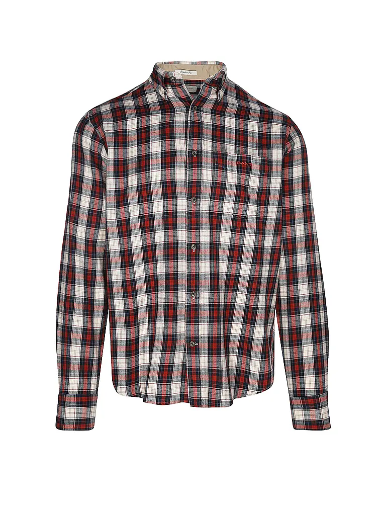 GANT | Hemd Regular Fit  | rot