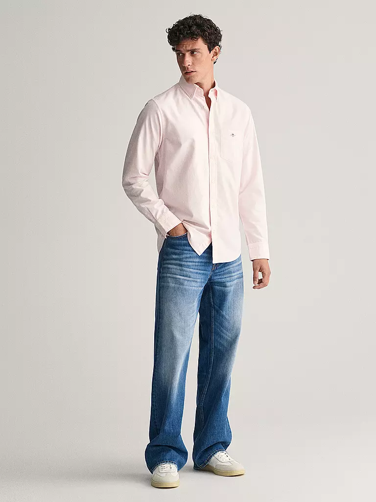 GANT | Hemd Regular Fit  | rosa