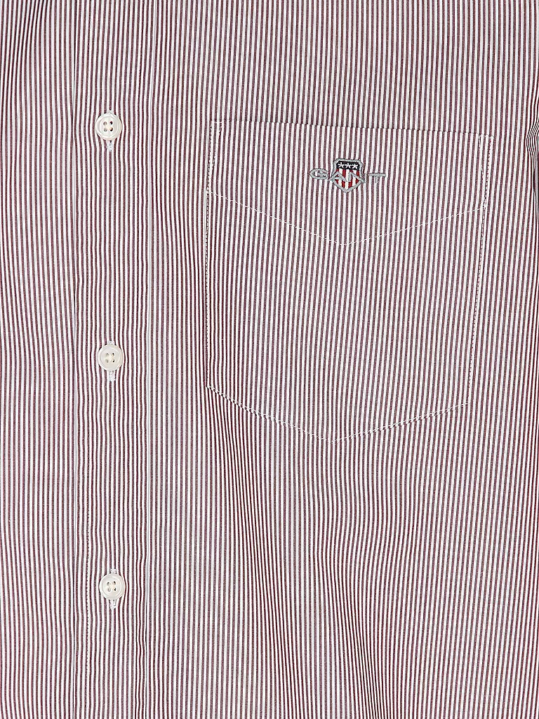 GANT | Hemd Regular Fit  | dunkelrot