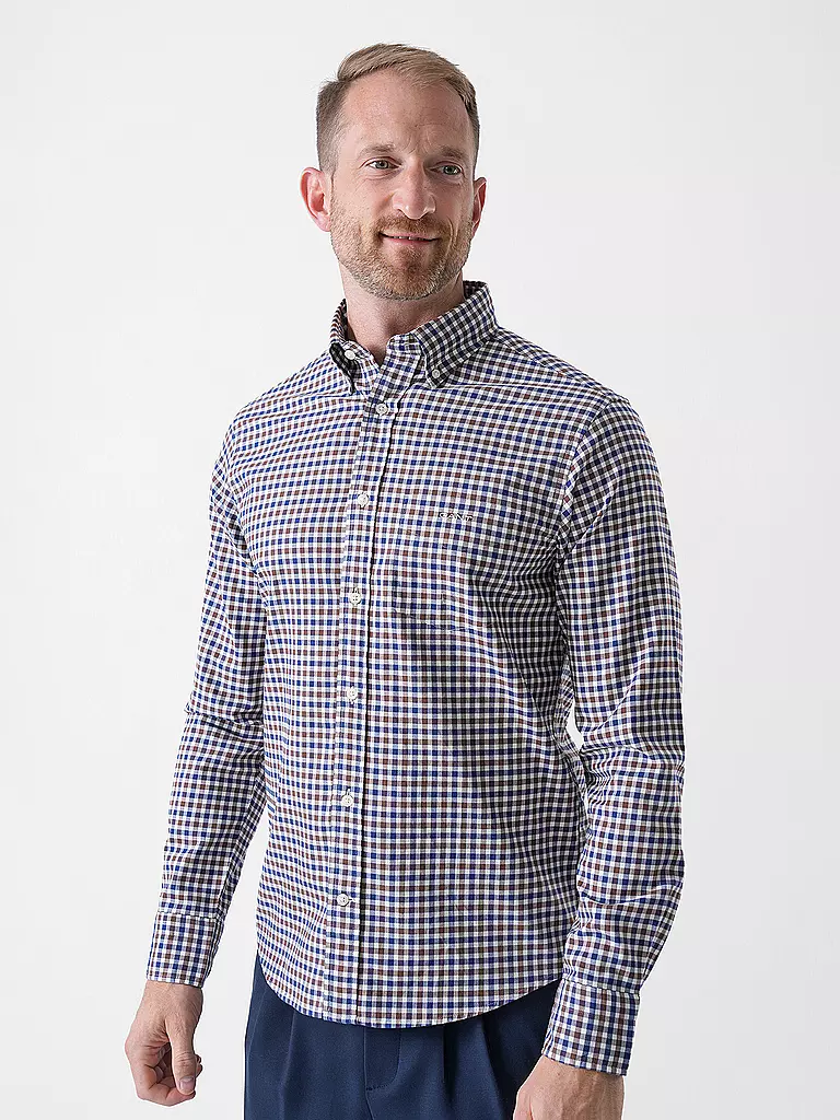 GANT | Hemd Regular Fit  | braun