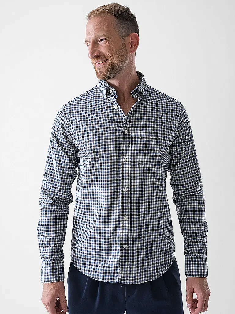 GANT | Hemd Regular Fit  | blau
