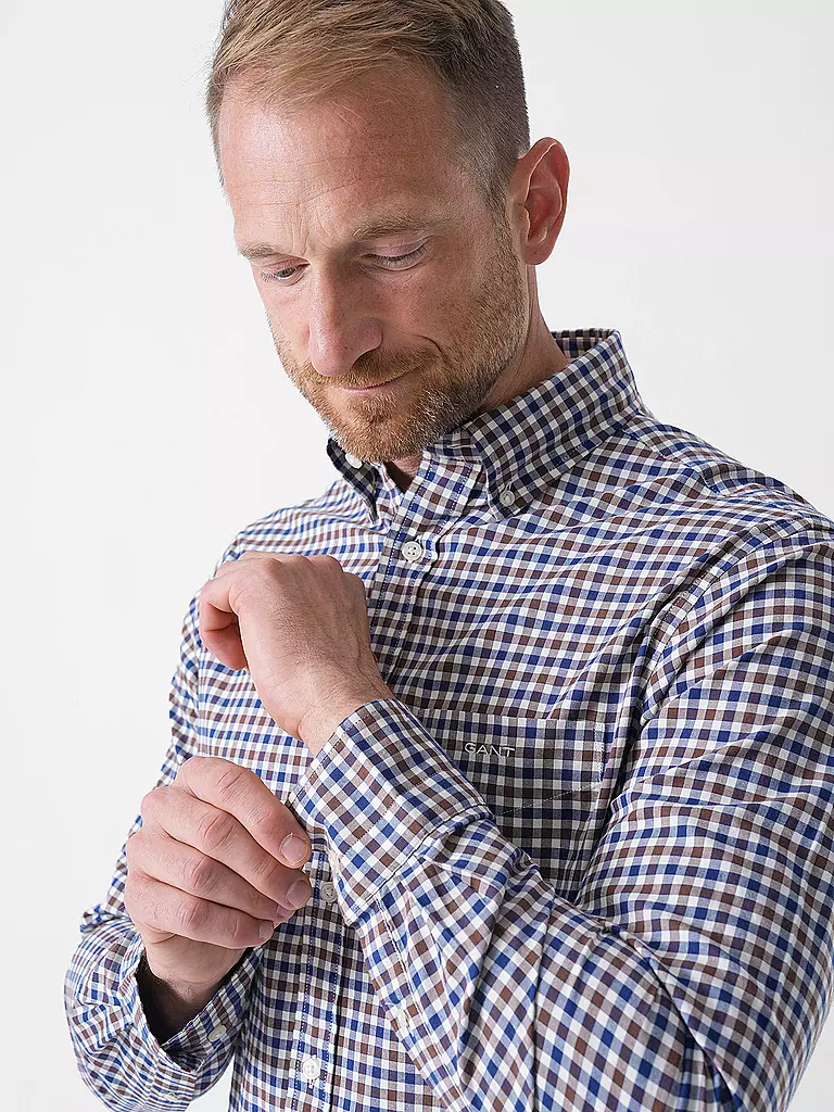 GANT | Hemd Regular Fit  | braun