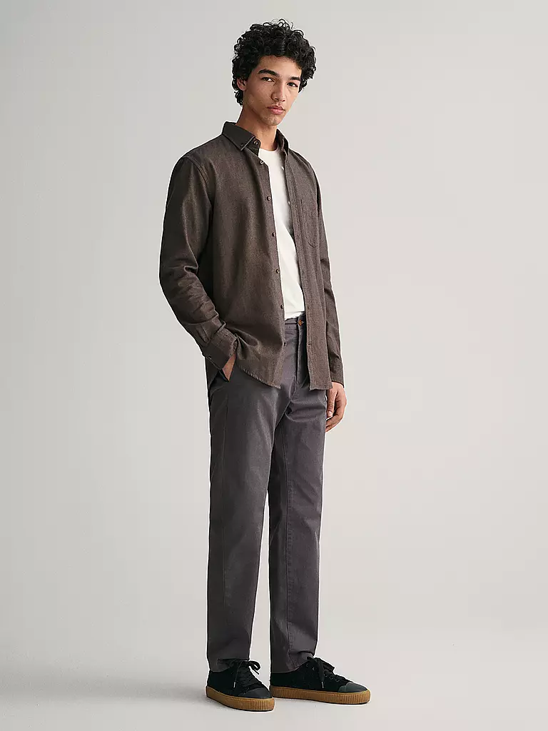 GANT | Hemd Regular Fit | braun