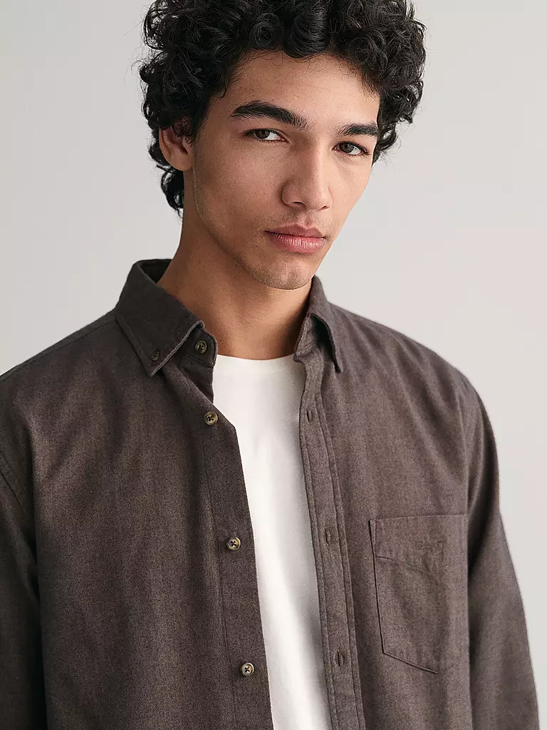GANT | Hemd Regular Fit | braun