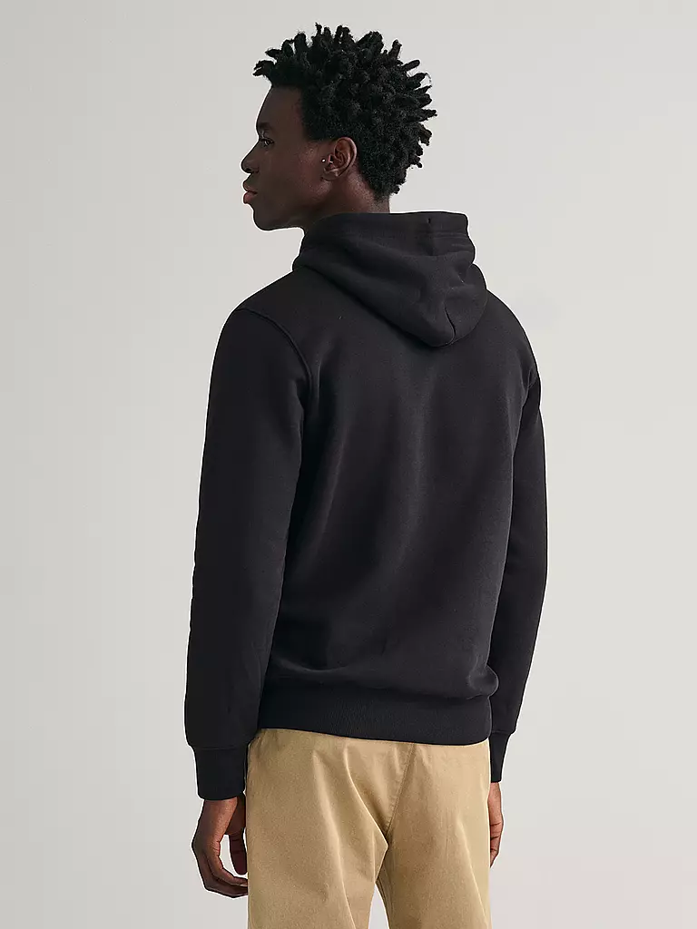 GANT | Kapuzensweater - Hoodie | schwarz