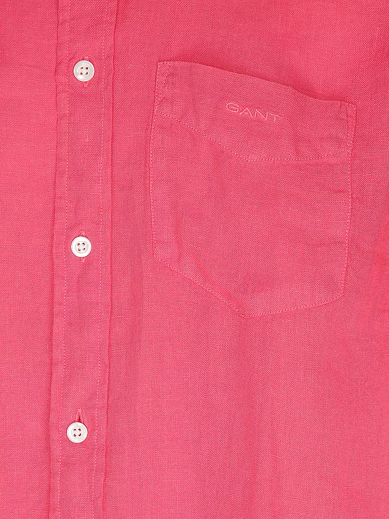 GANT | Leinenhemd Regular Fit | rot
