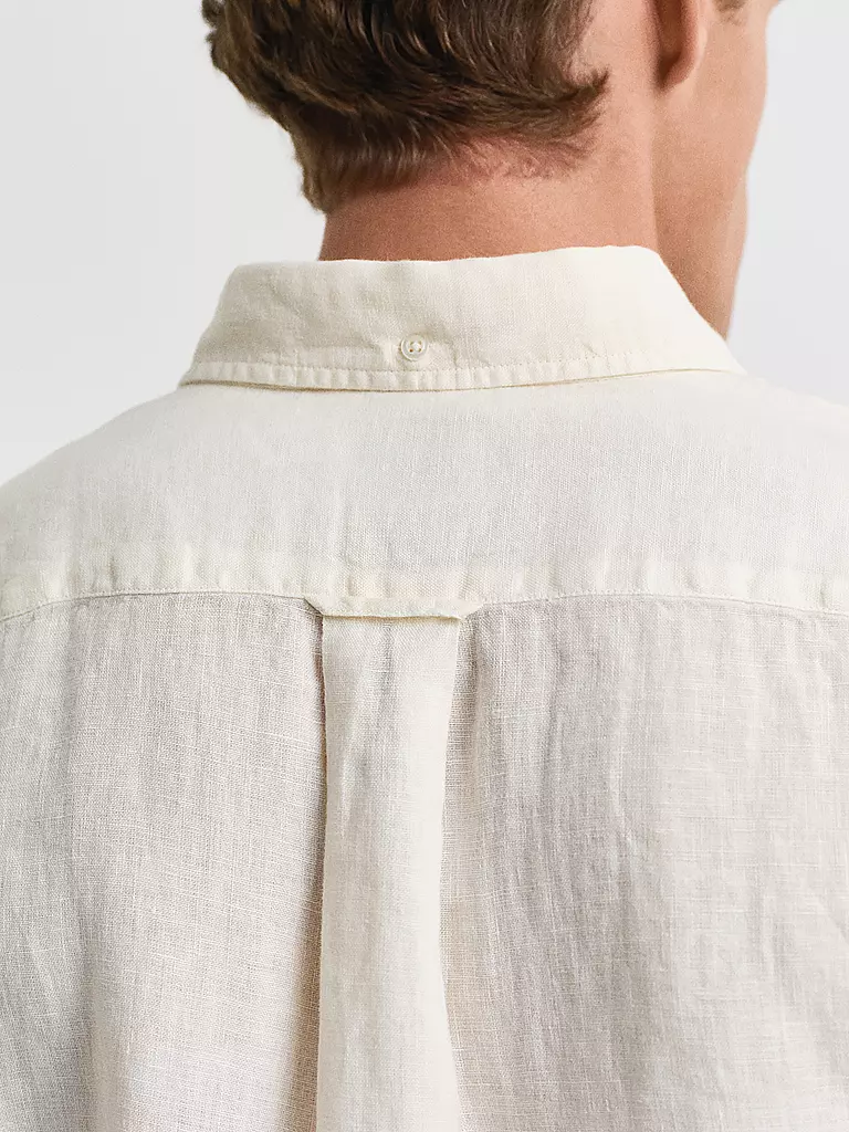 GANT | Leinenhemd Regular Fit | olive